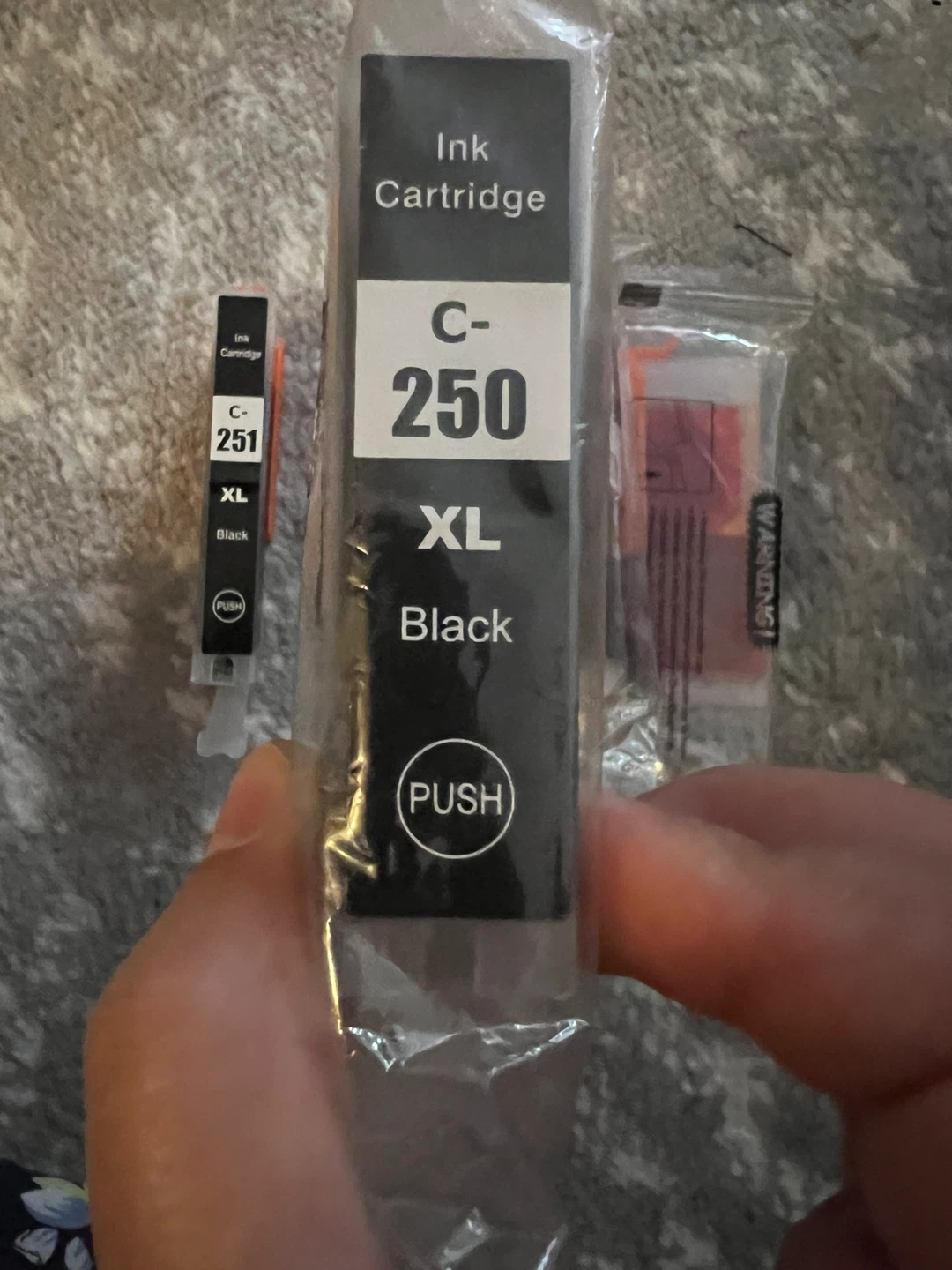 Canon C-251 XL Black & Yellow Ink Cartridges - New - photo 3