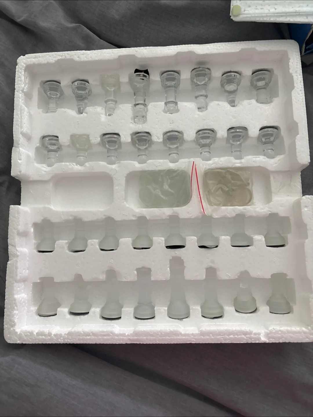 Elegant Glass Chess & Checker Set - Limited Edition image indicator(5)