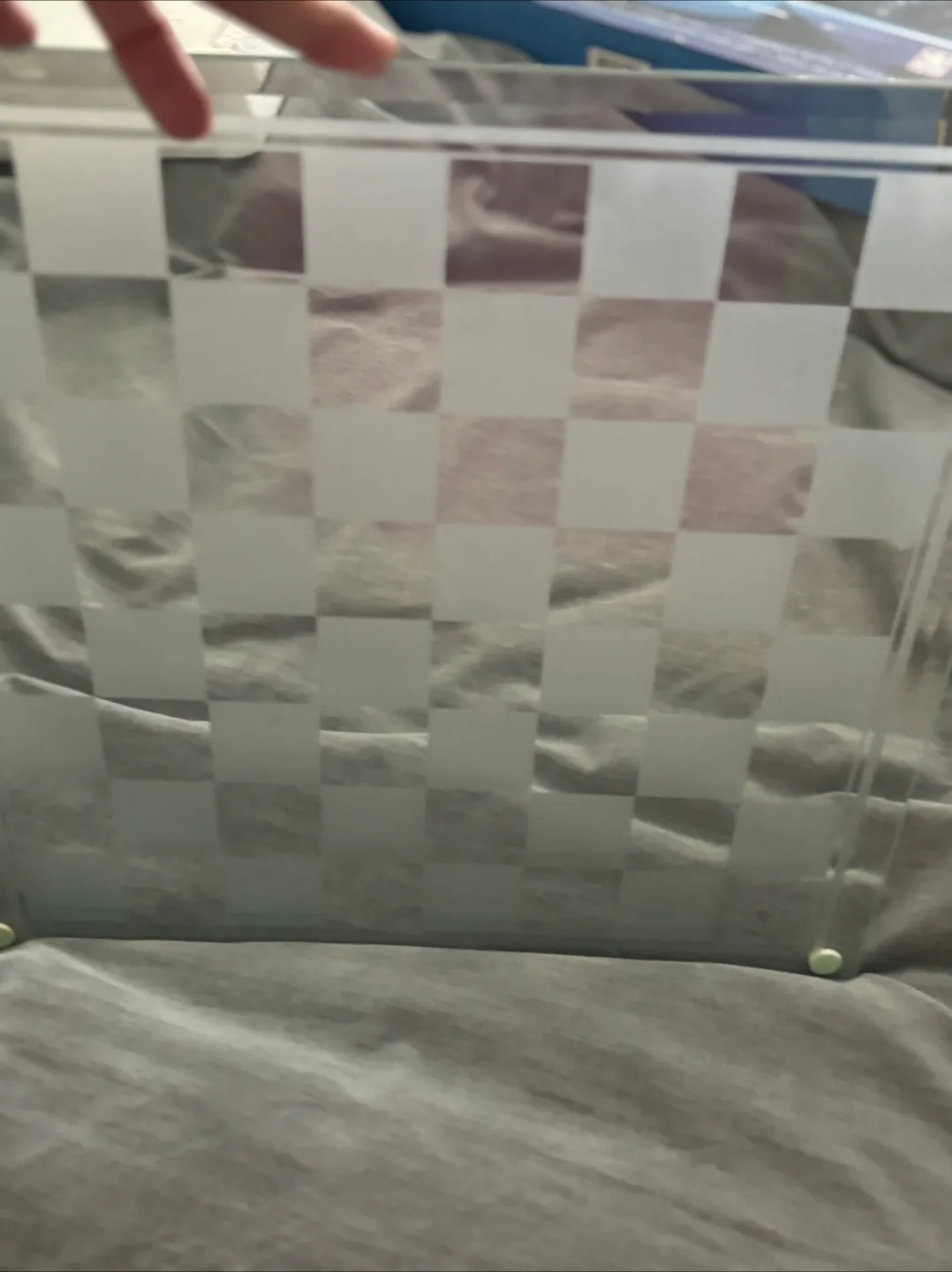 Elegant Glass Chess & Checker Set - Limited Edition image indicator(4)