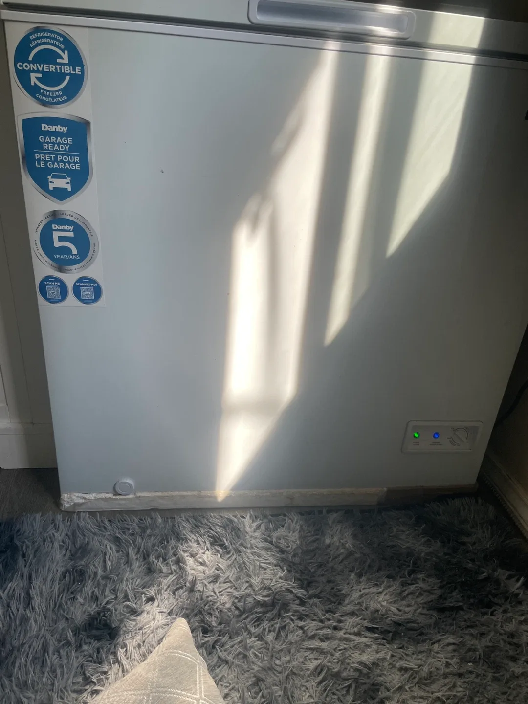 Danby Convertible Refrigerator/Freezer 🥕- Garage Ready thumbnail
