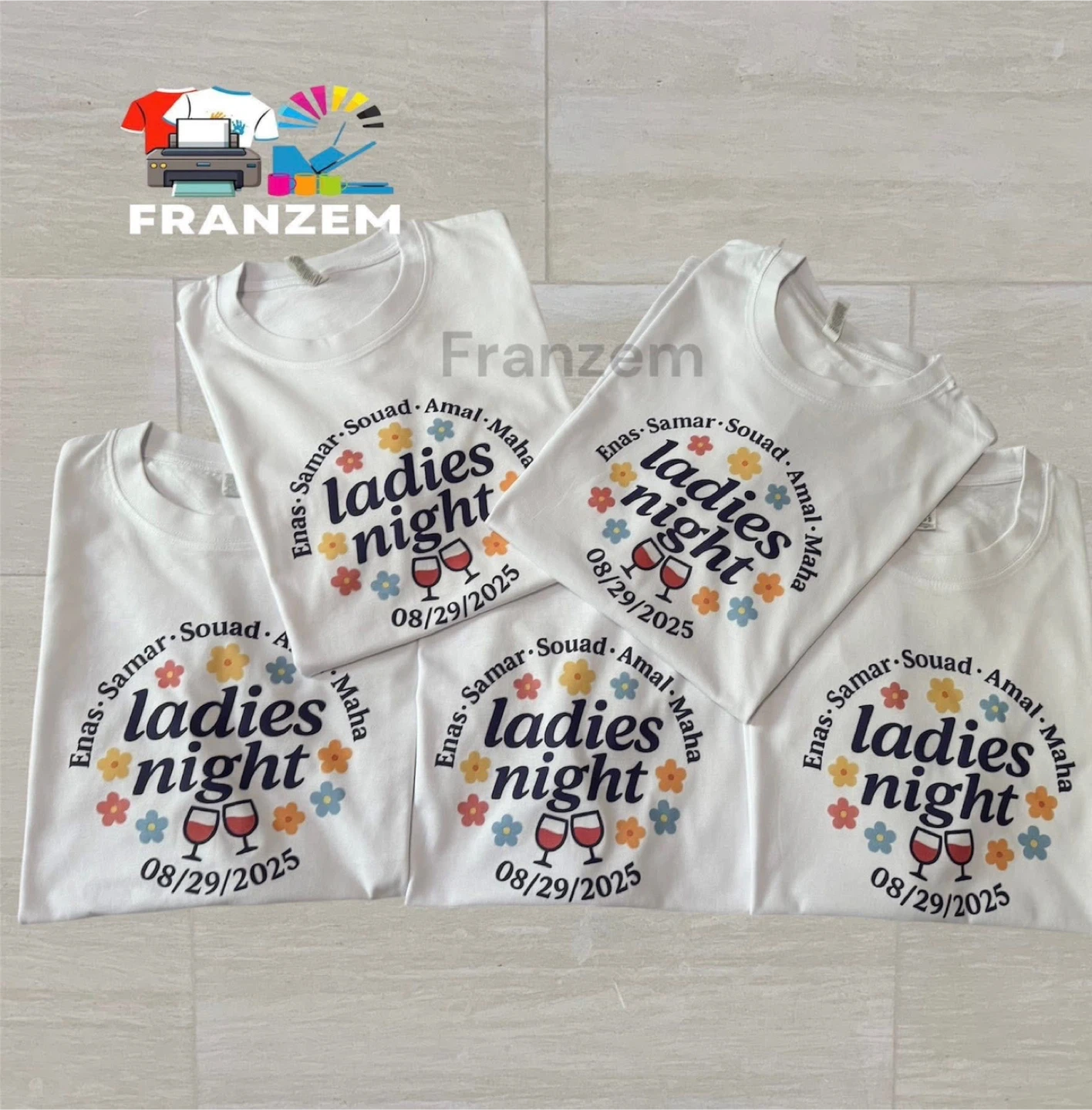 Custom Printed T-Shirts