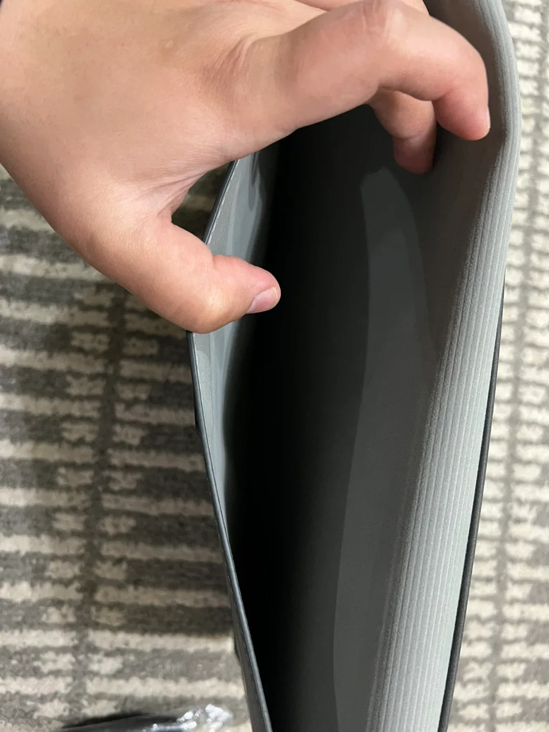 HYZUO Laptop Sleeve with Accessories Pouch Grey image indicator(3)