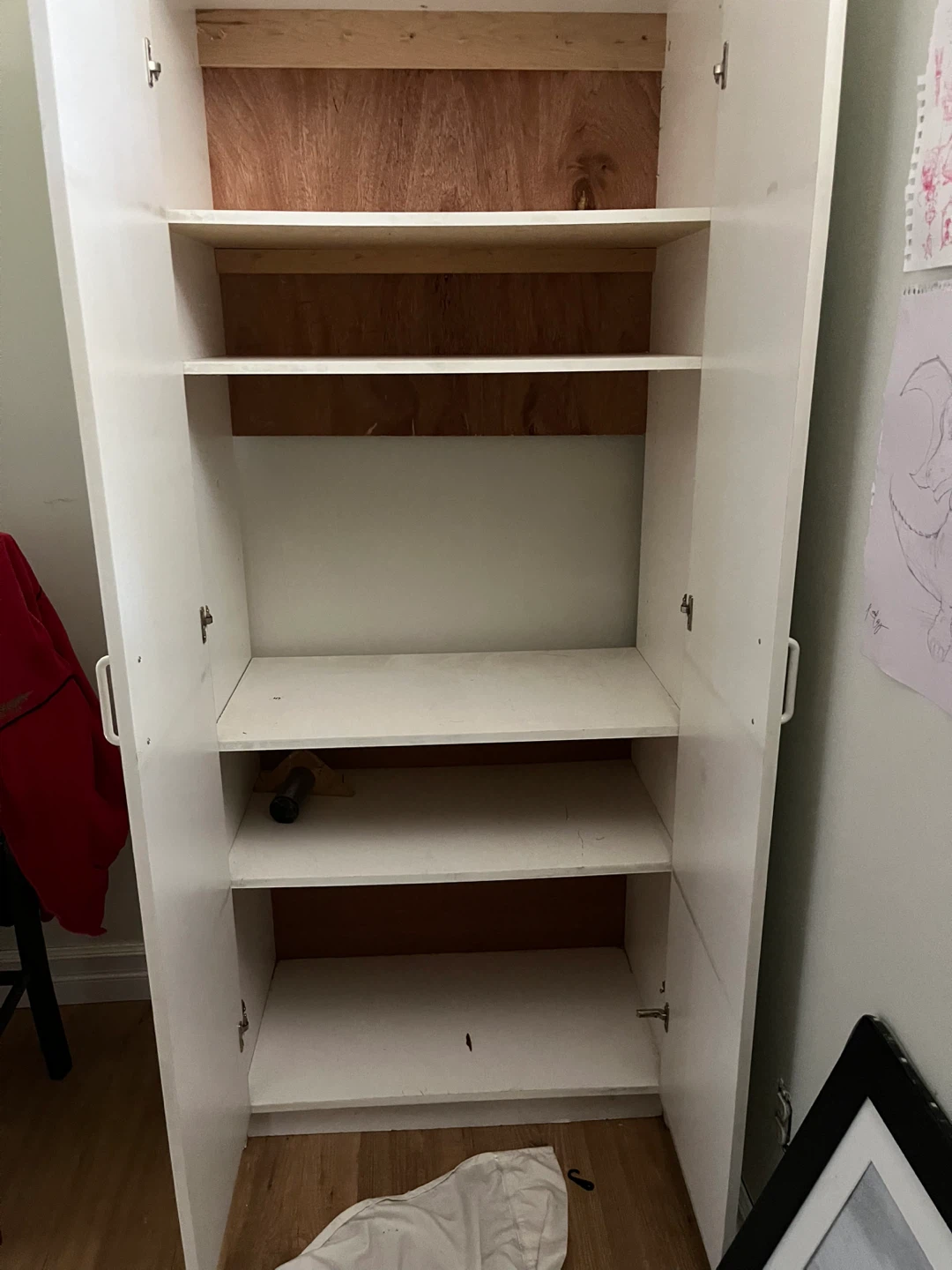White Wardrobe Cabinet