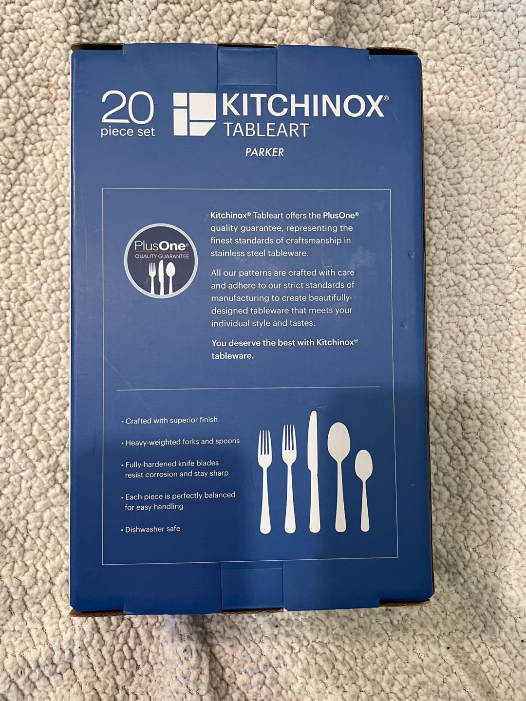 Kitchinox Stainless Steel Flatware-20 pcs. New - photo 2