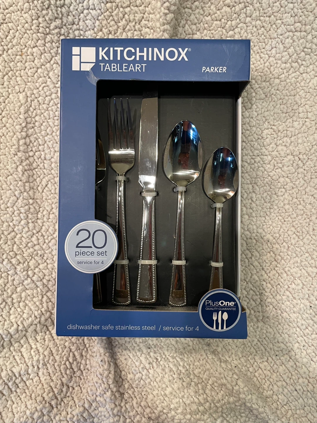 Kitchinox Stainless Steel Flatware-20 pcs. New