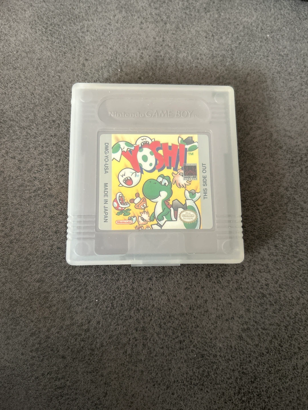 Yoshi Nintendo Game Boy Cartridge