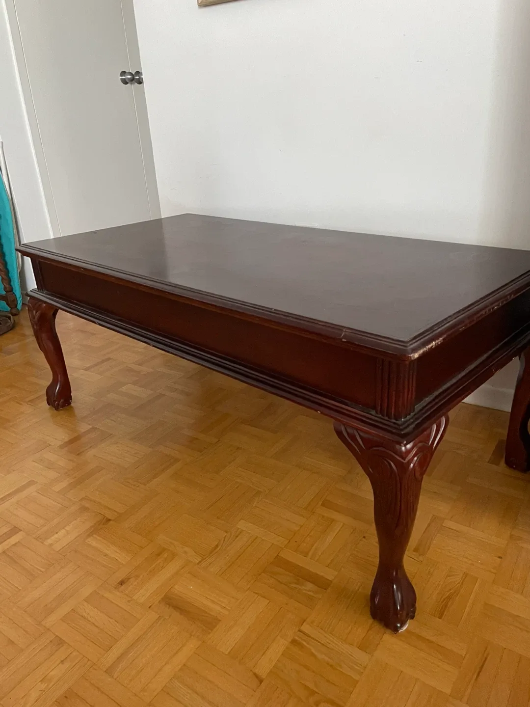 Vintage Wooden Coffee Table thumbnail