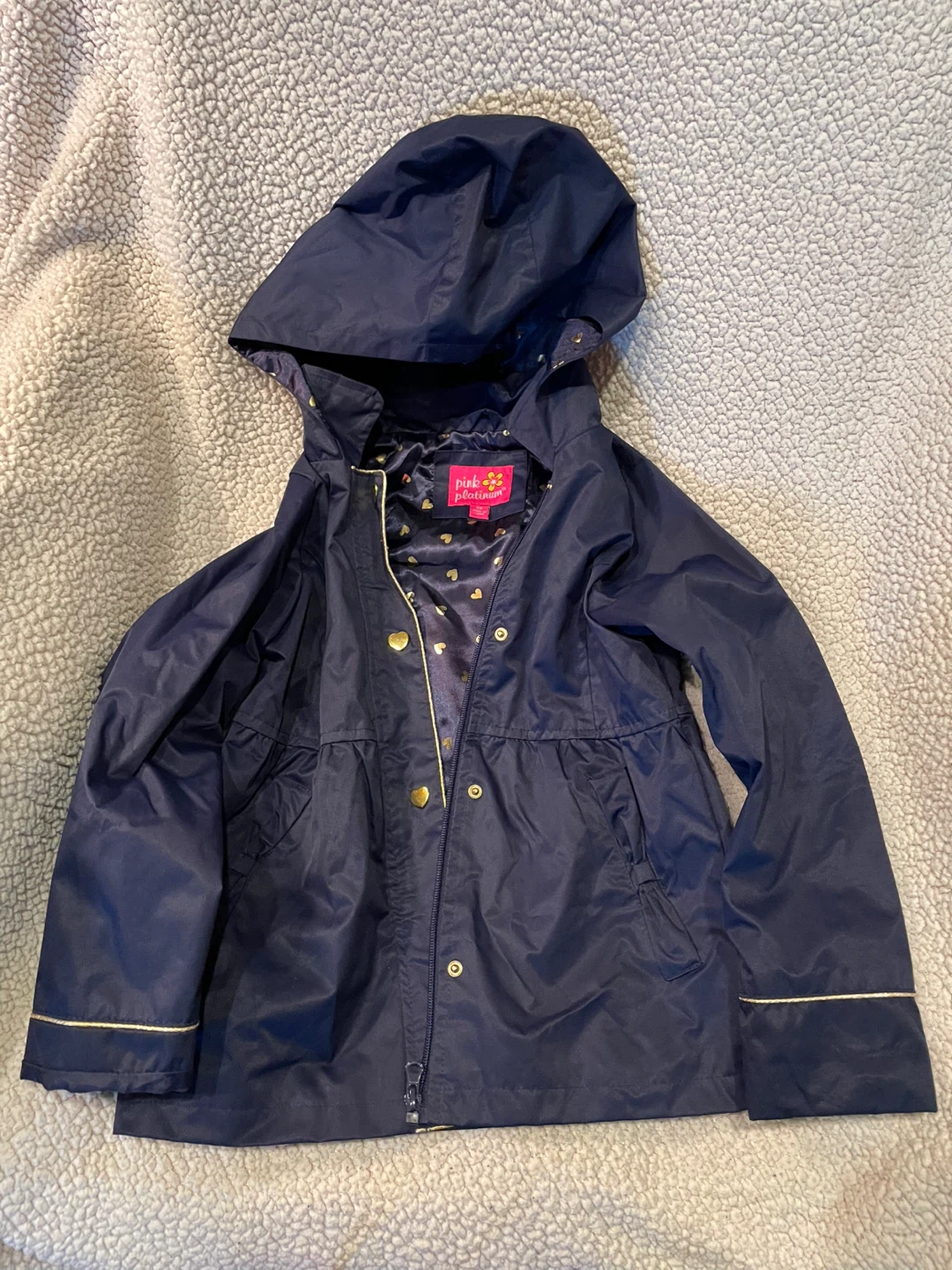 Girl light jacket/Rain Jacket. Size 6x