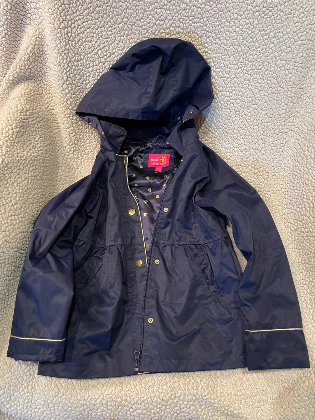Girl light jacket/Rain Jacket. Size 6x thumbnail