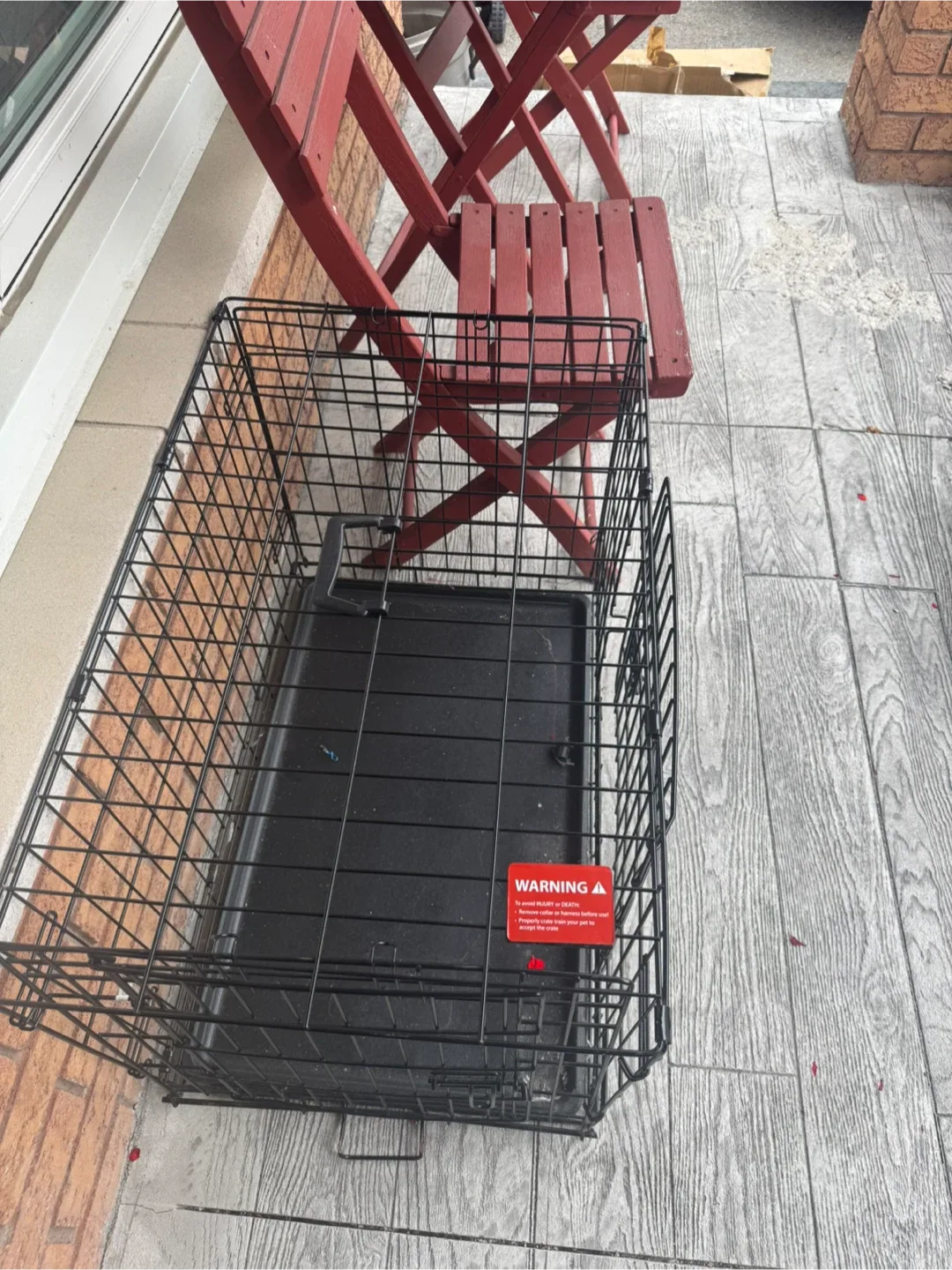 Dog Crate - Black 🥕 image indicator(2)