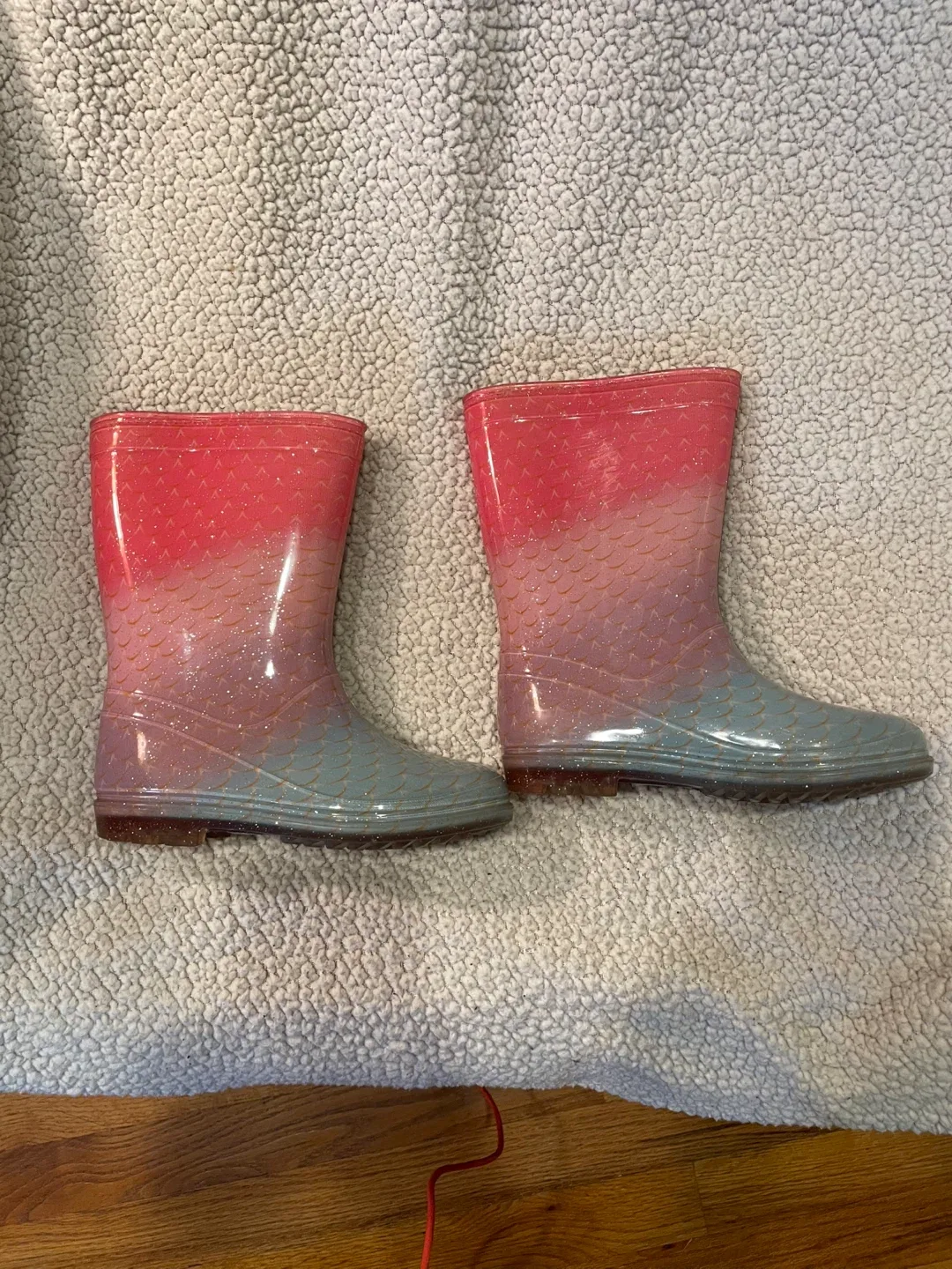 Girl rain boots. Size 12 thumbnail