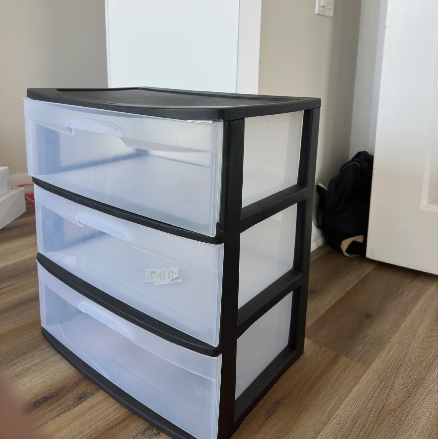 Plastic 3 Drawer cart - photo 2