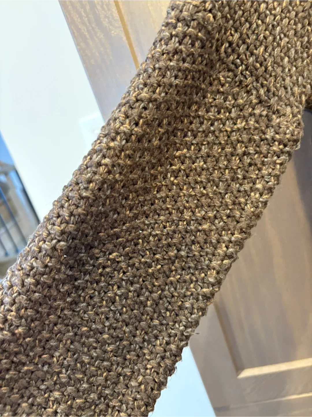 Global Work Brown Knit Cardigan - Size M image indicator(4)