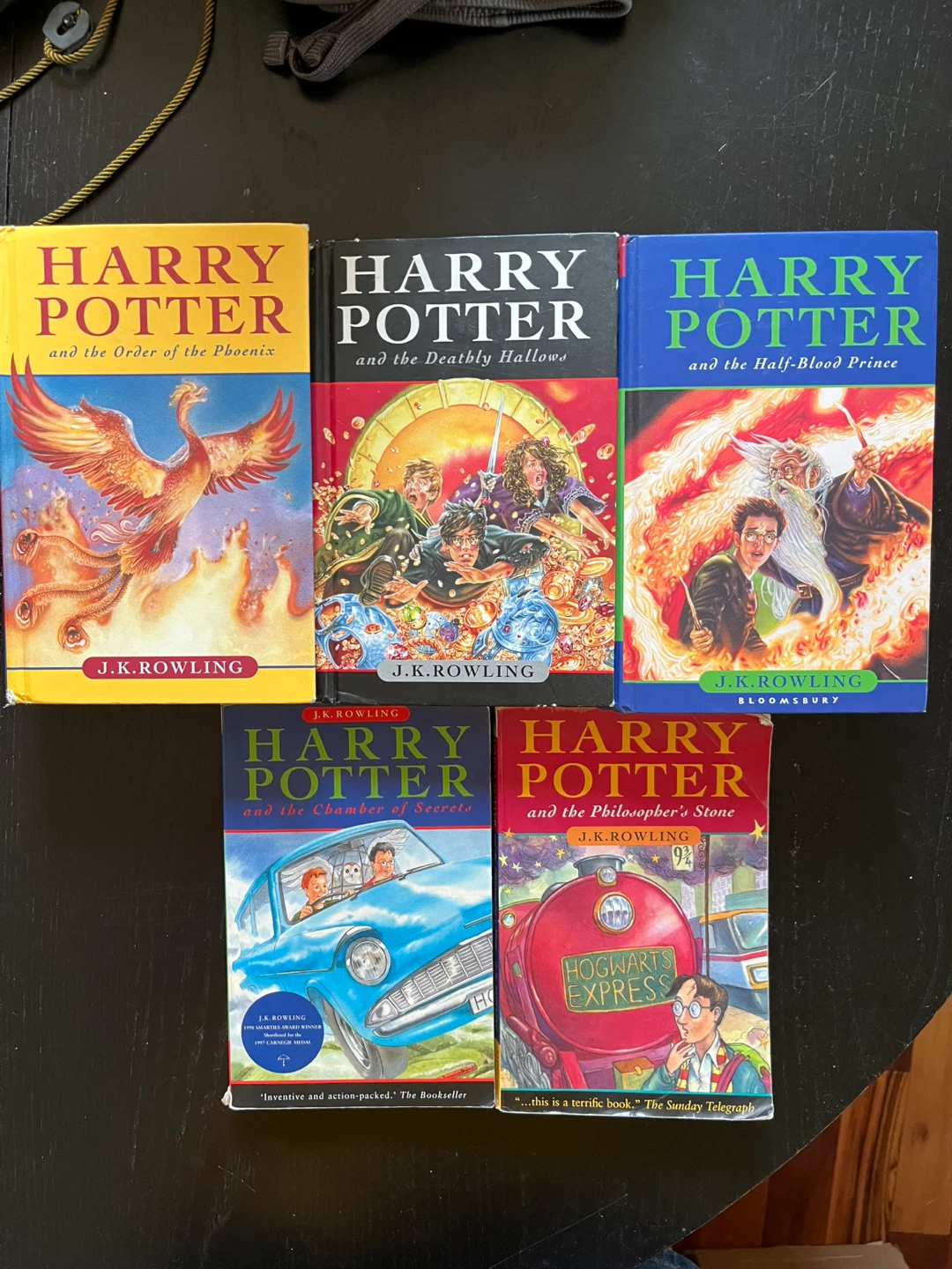 Harry Potter Book Set by J.K. Rowling