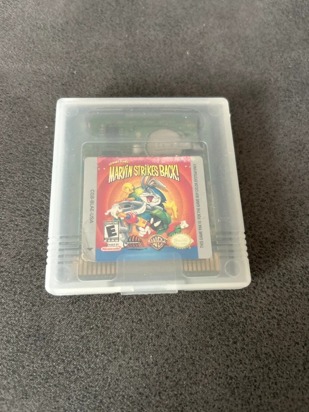 Looney Tunes Marvin Strikes Back! Game Boy Color Game thumbnail