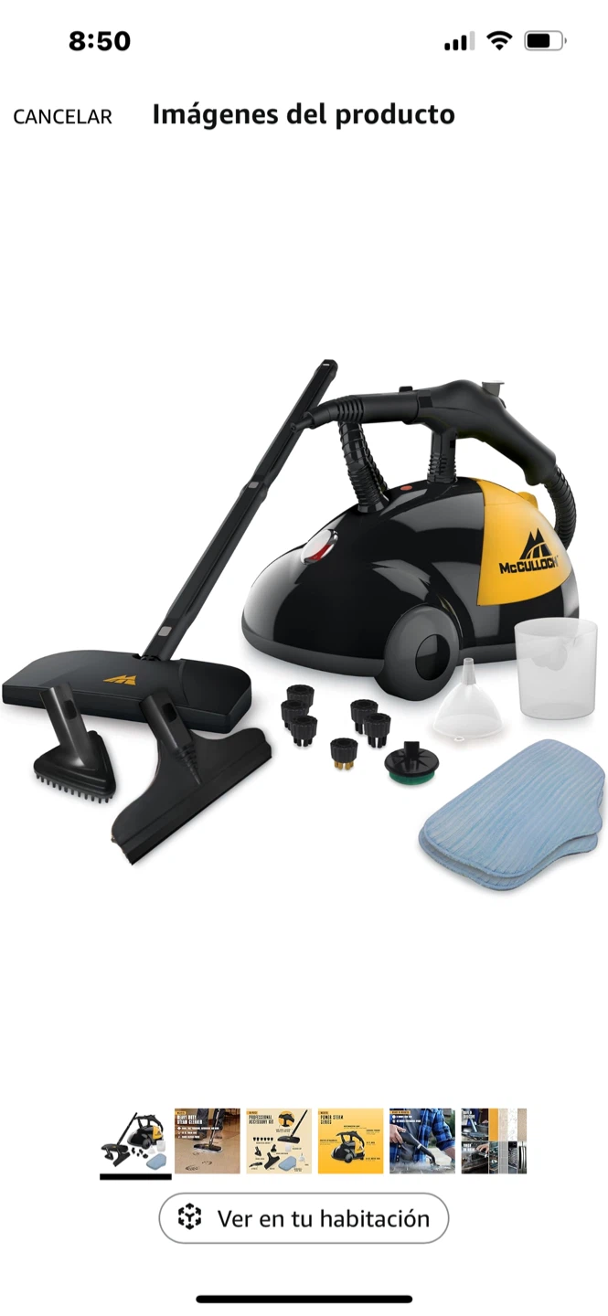 McCulloch MC1275 Multi-Use Steam Canister