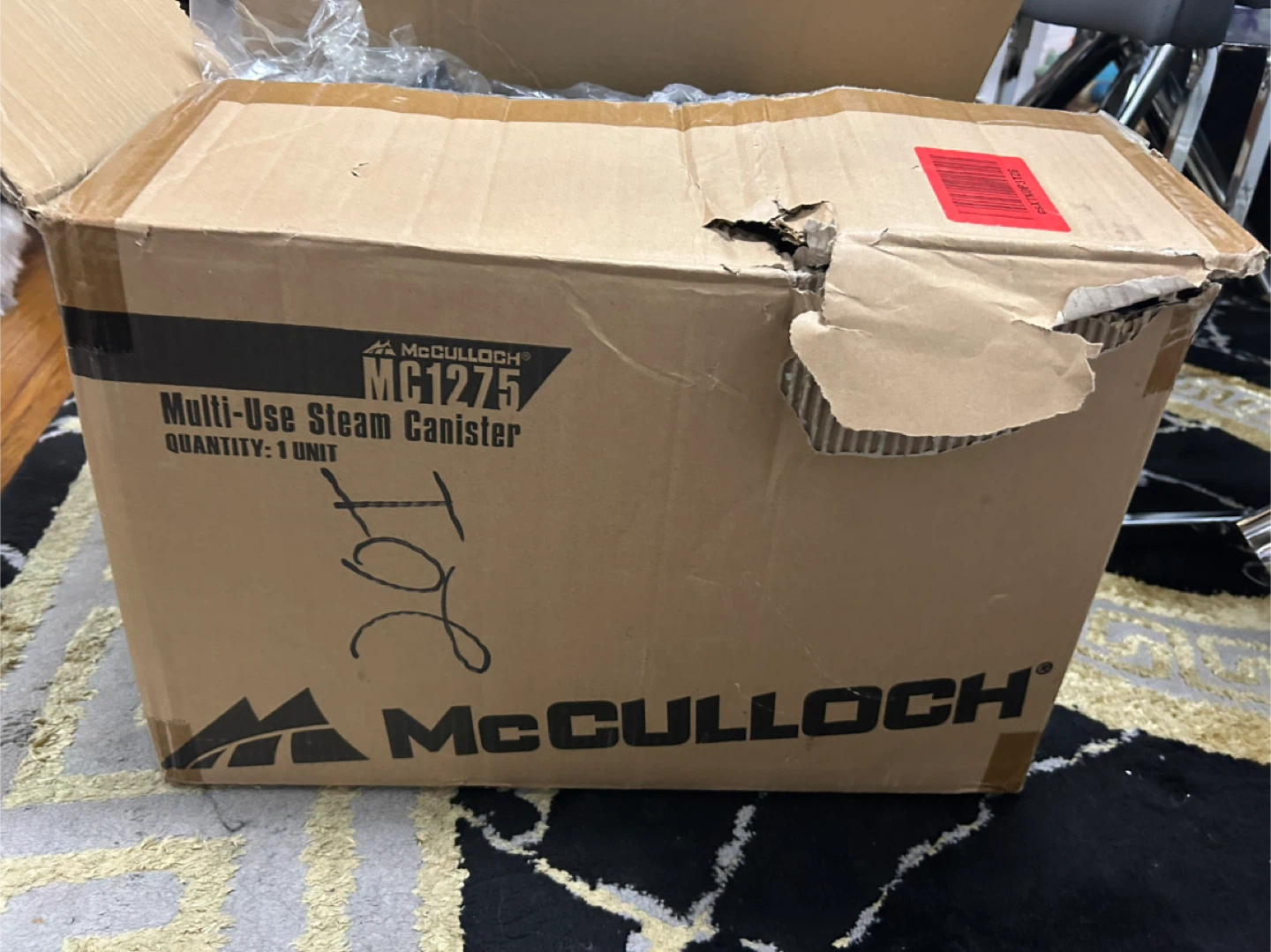 McCulloch MC1275 Multi-Use Steam Canister - photo 4