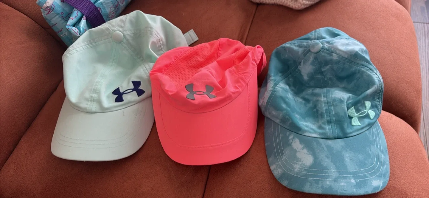Under Armour kifs Hats - Pink, Blue, & Teal thumbnail
