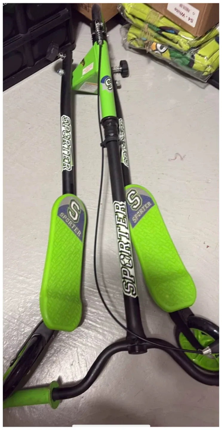 Yvolution Y Fliker A1 Air Scooter - Green thumbnail