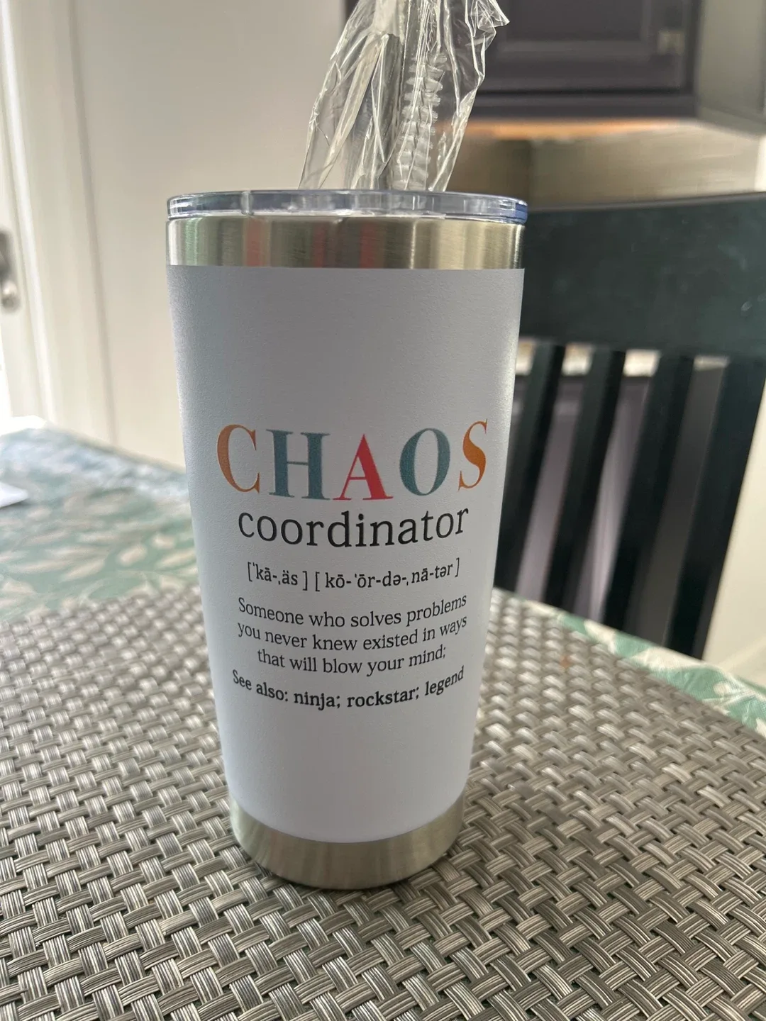 Teacherlife Tumbler with Straw image indicator(2)