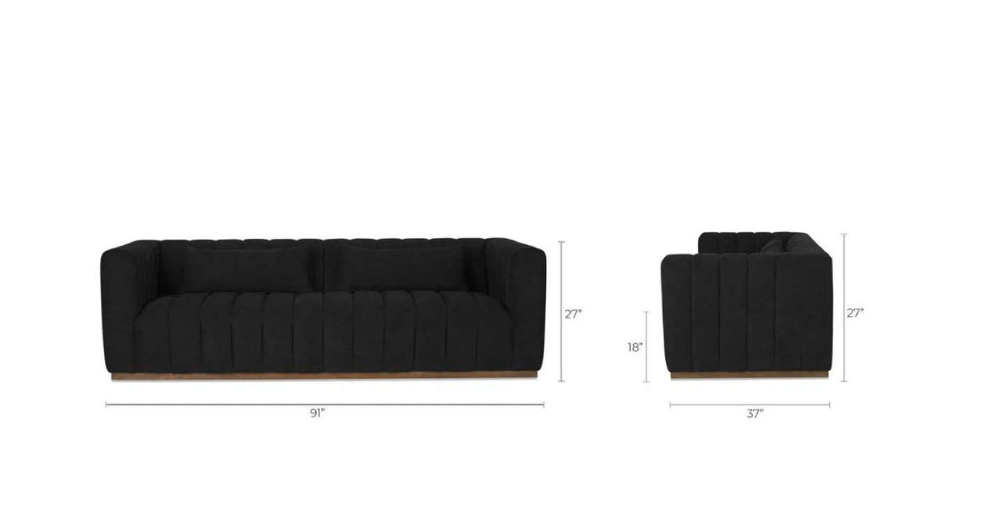 Black Sofa - photo 4
