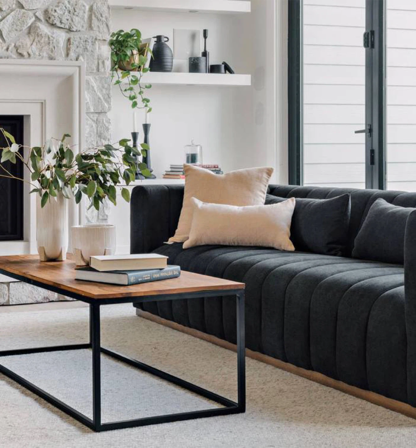 Black Sofa