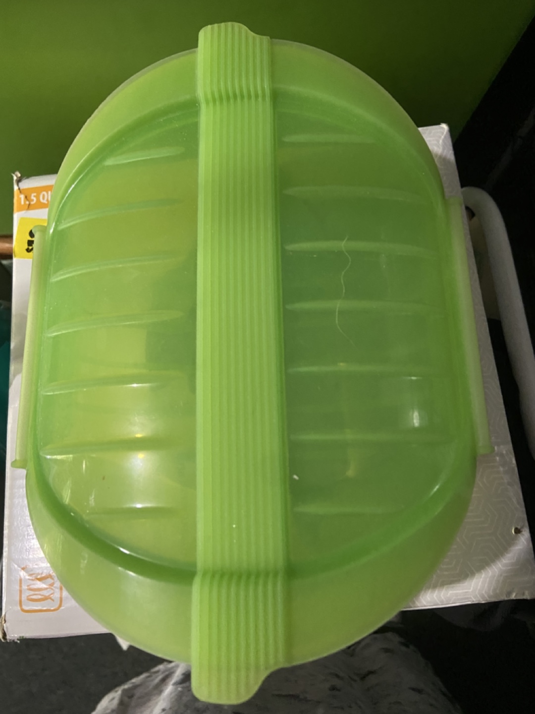 Microwave steamer