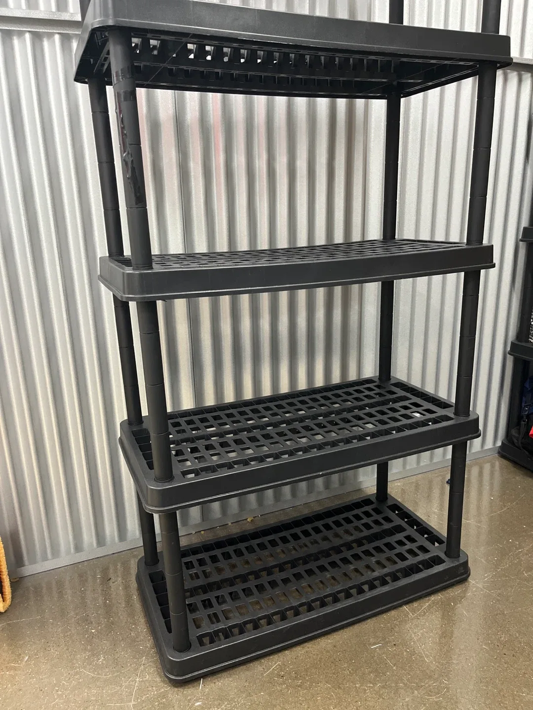 5 Shelf Molded Plastic - Heavy Duty thumbnail