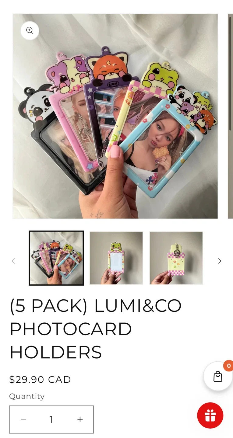 Photocard holder Kpop image indicator(3)