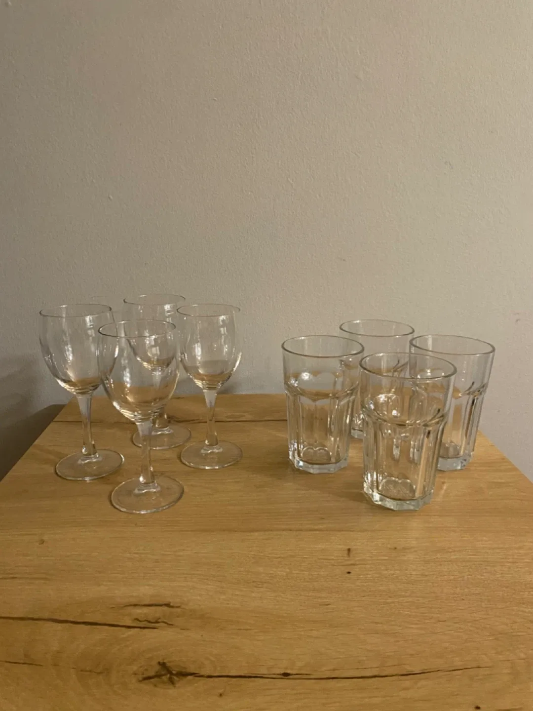 IKEA Wine & Water Glasses - Set of 8 thumbnail