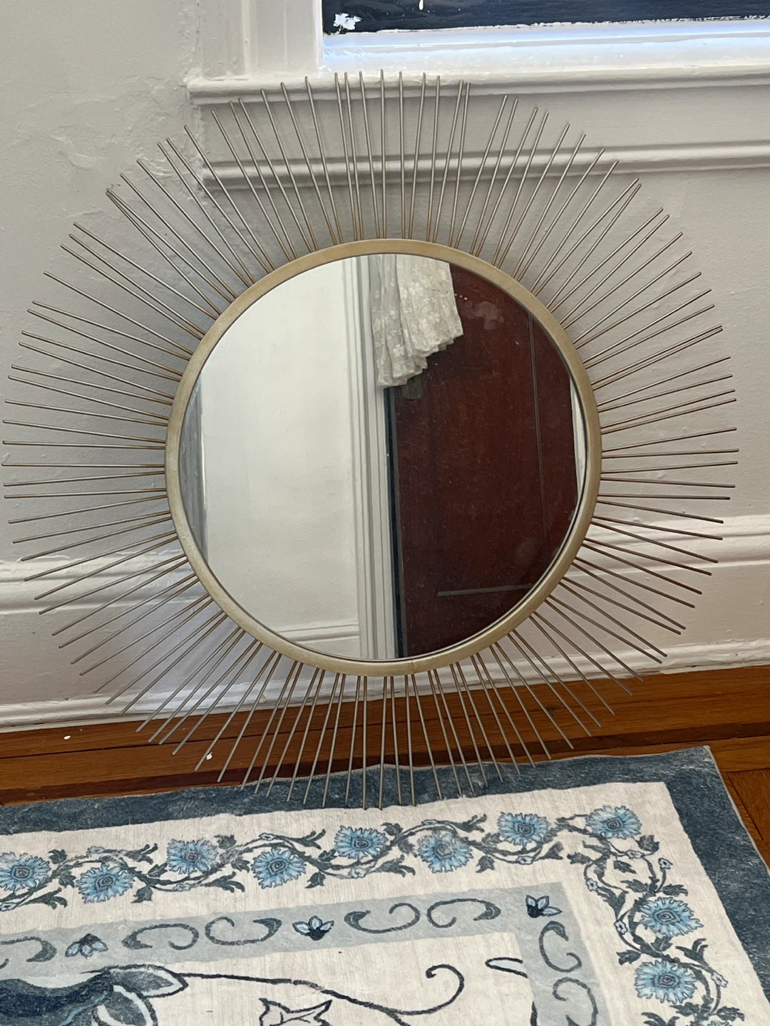 Round Sunburst Mirror