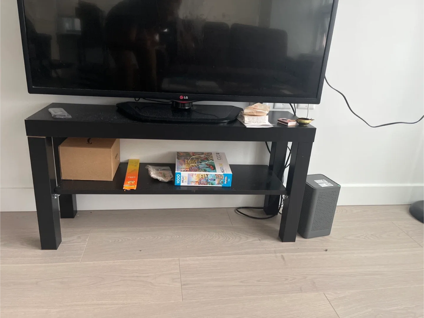 Black TV Stand or side table thumbnail