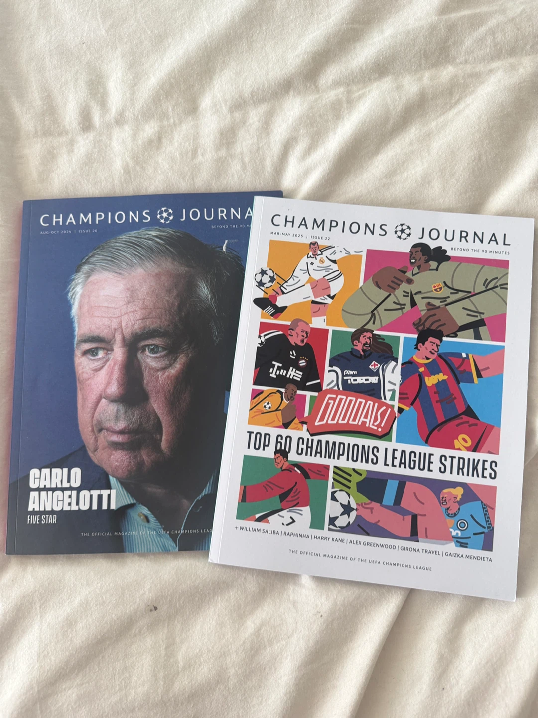 Champions Journal Soccer Magazines