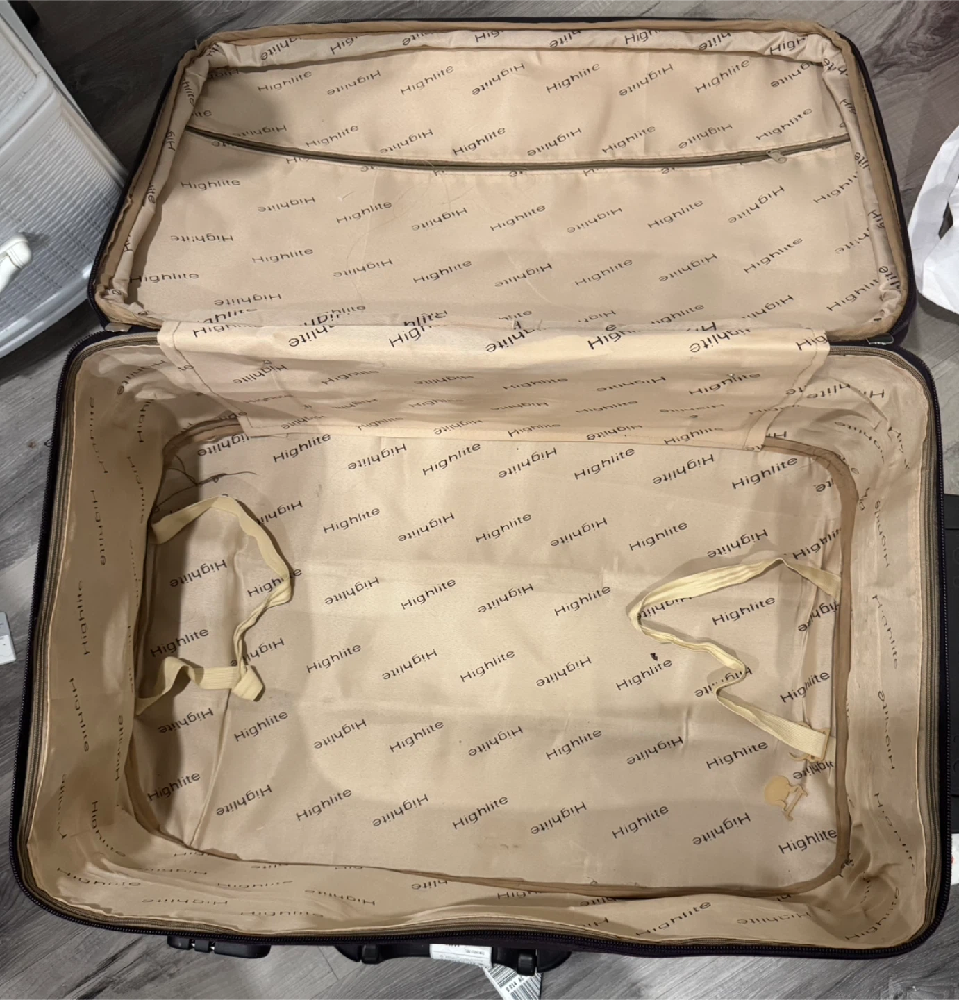 Highlite Purple Suitcase Checked Luggage - photo 3