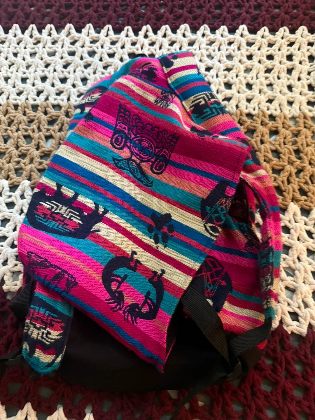 Colibri of the Andes Wool Backpack image indicator(7)