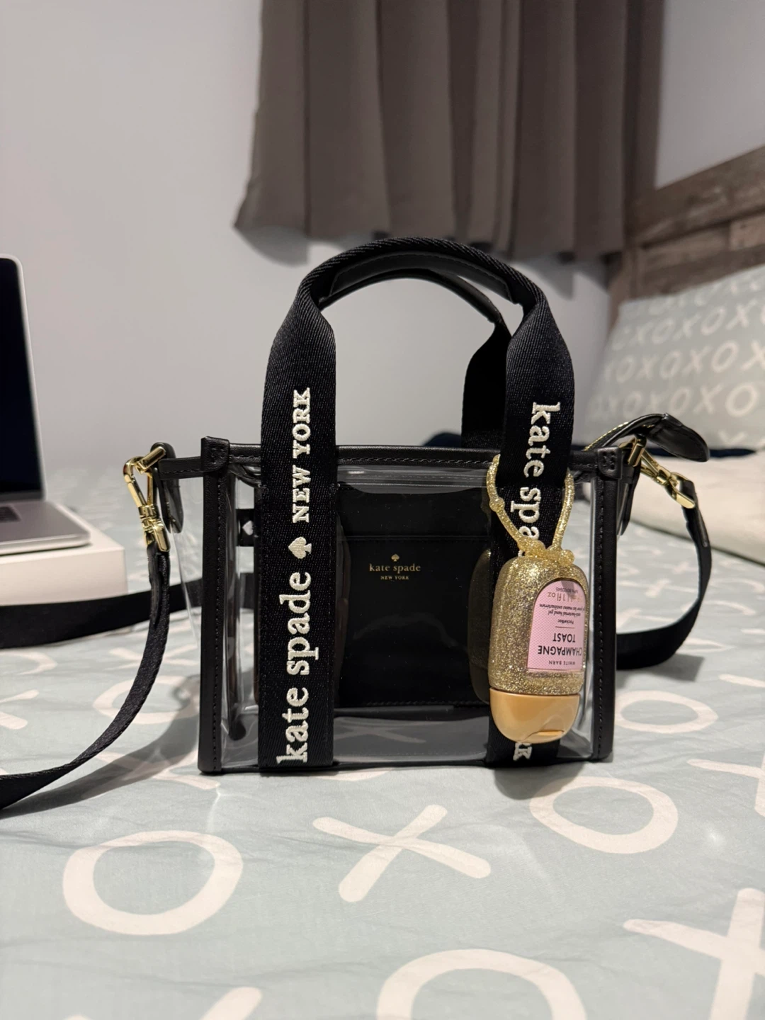 Kate Spade Clear Mini Tote Bag