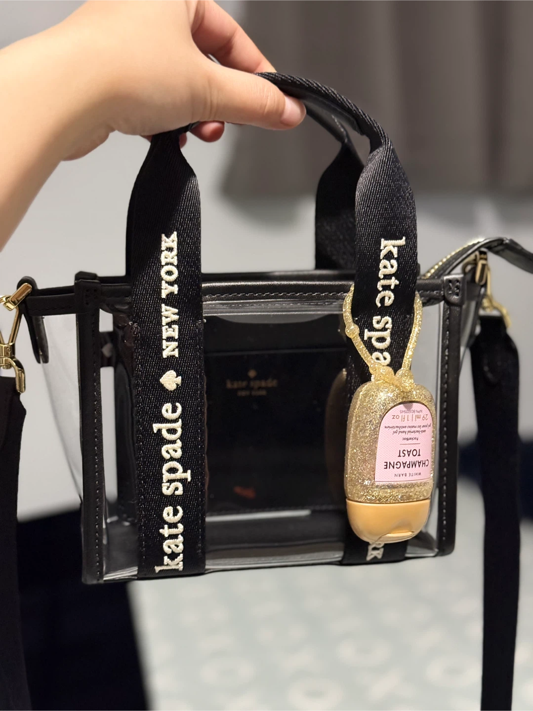 Kate Spade Clear Mini Tote Bag - photo 2
