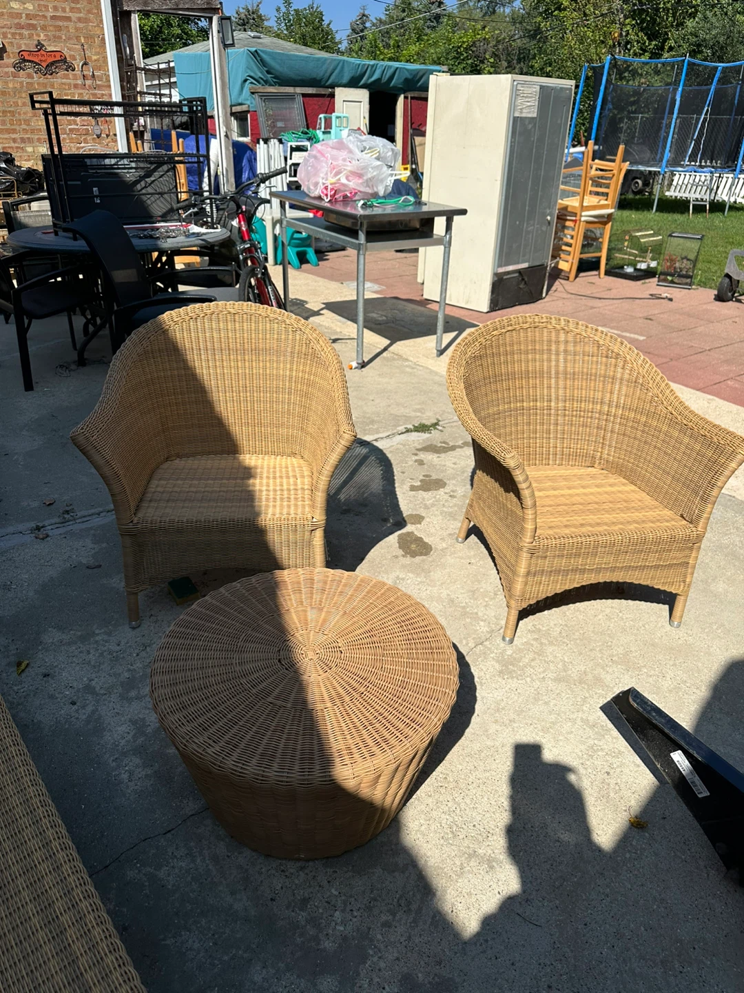Wicker Outdoor Furniture Set