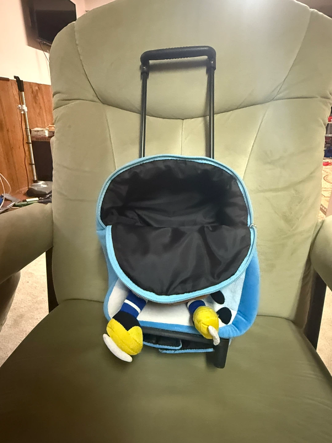 Kids' Plush Rolling Backpack - photo 2