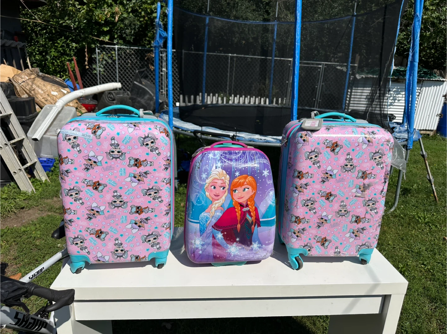 LOL Surprise! & Frozen Kids Luggage Set