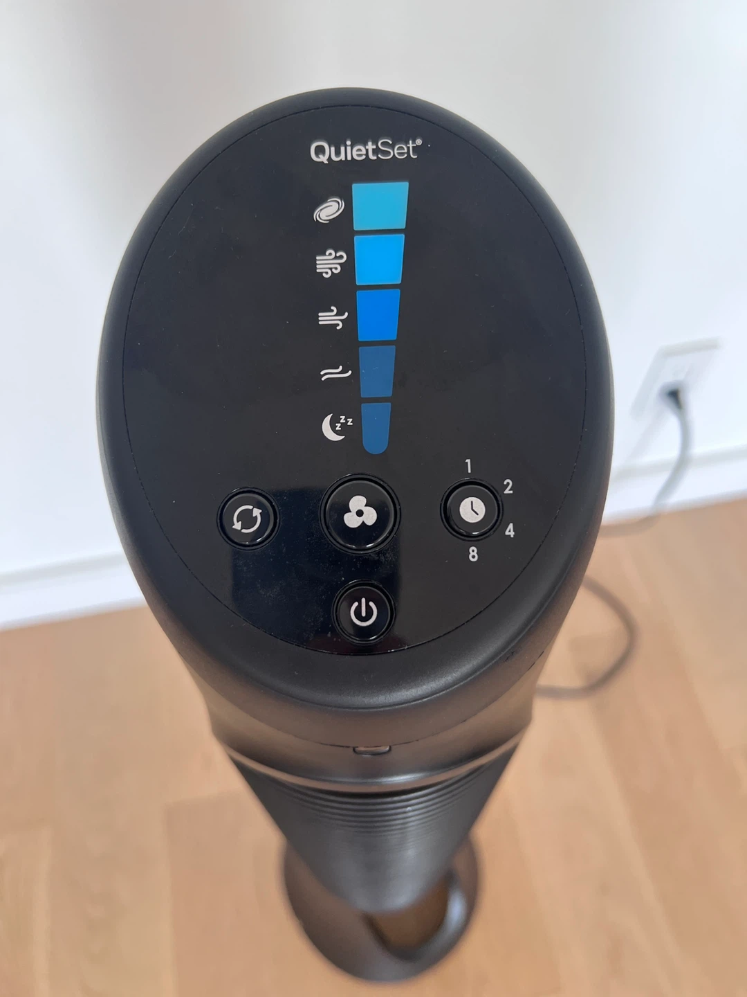 Honeywell QuietSet Tower Fan - Black - photo 3