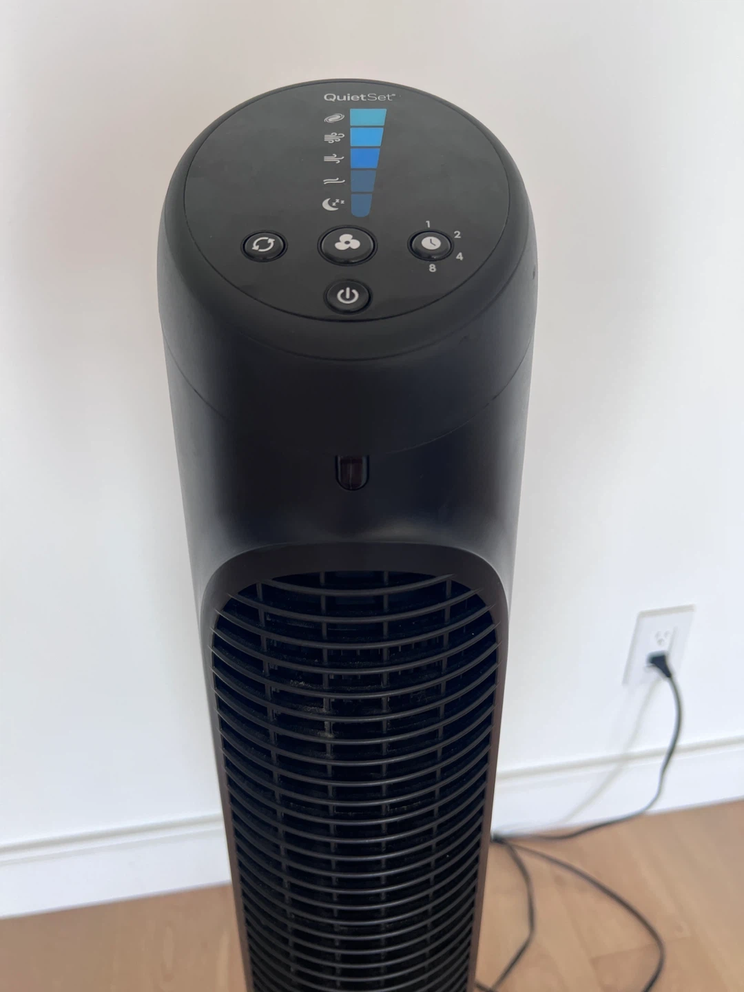 Honeywell QuietSet Tower Fan - Black - photo 2