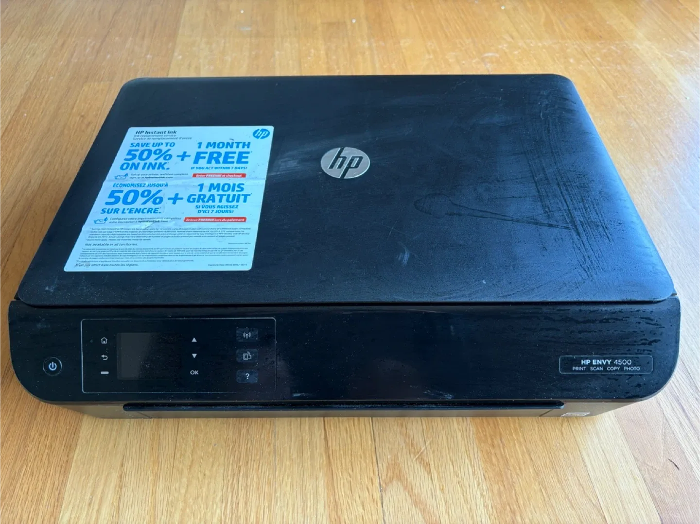 HP Envy 4500 Printer - Print, Scan, Copy, Photo thumbnail