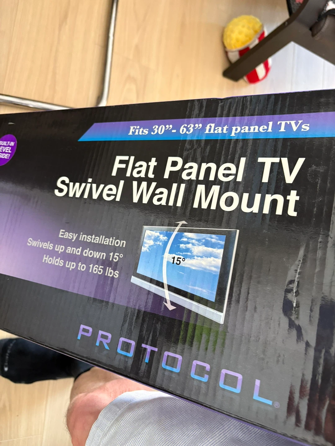 Protocol Flat Panel TV Swivel Wall Mount (30-63")