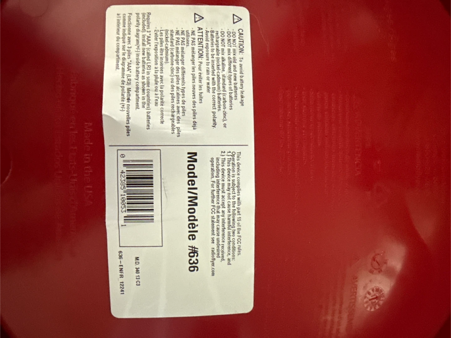Radio Flyer Model 636 Spin N Saucer - photo 5