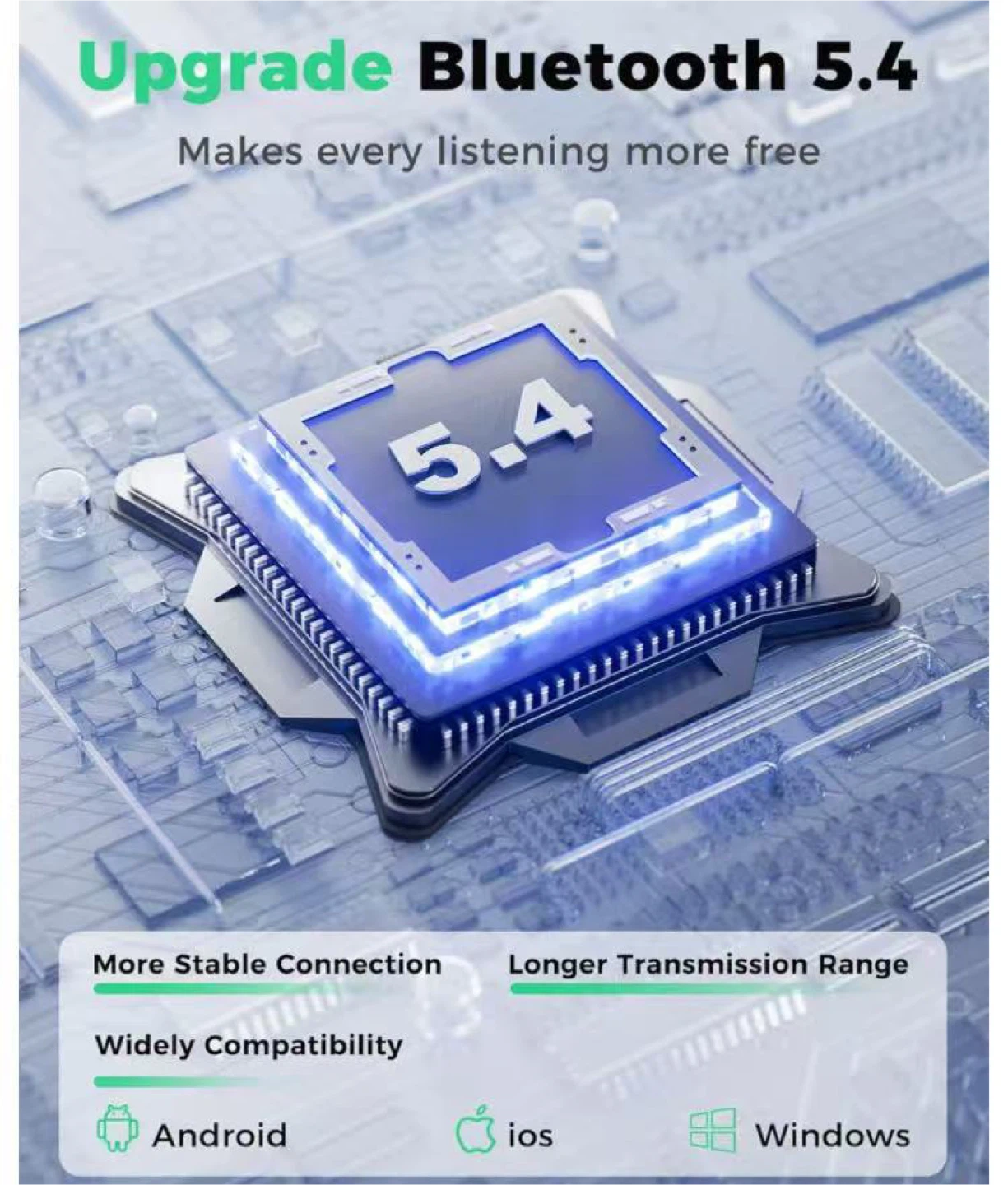 Eigsupi N18 Bluetooth 5.4 Headset - photo 5