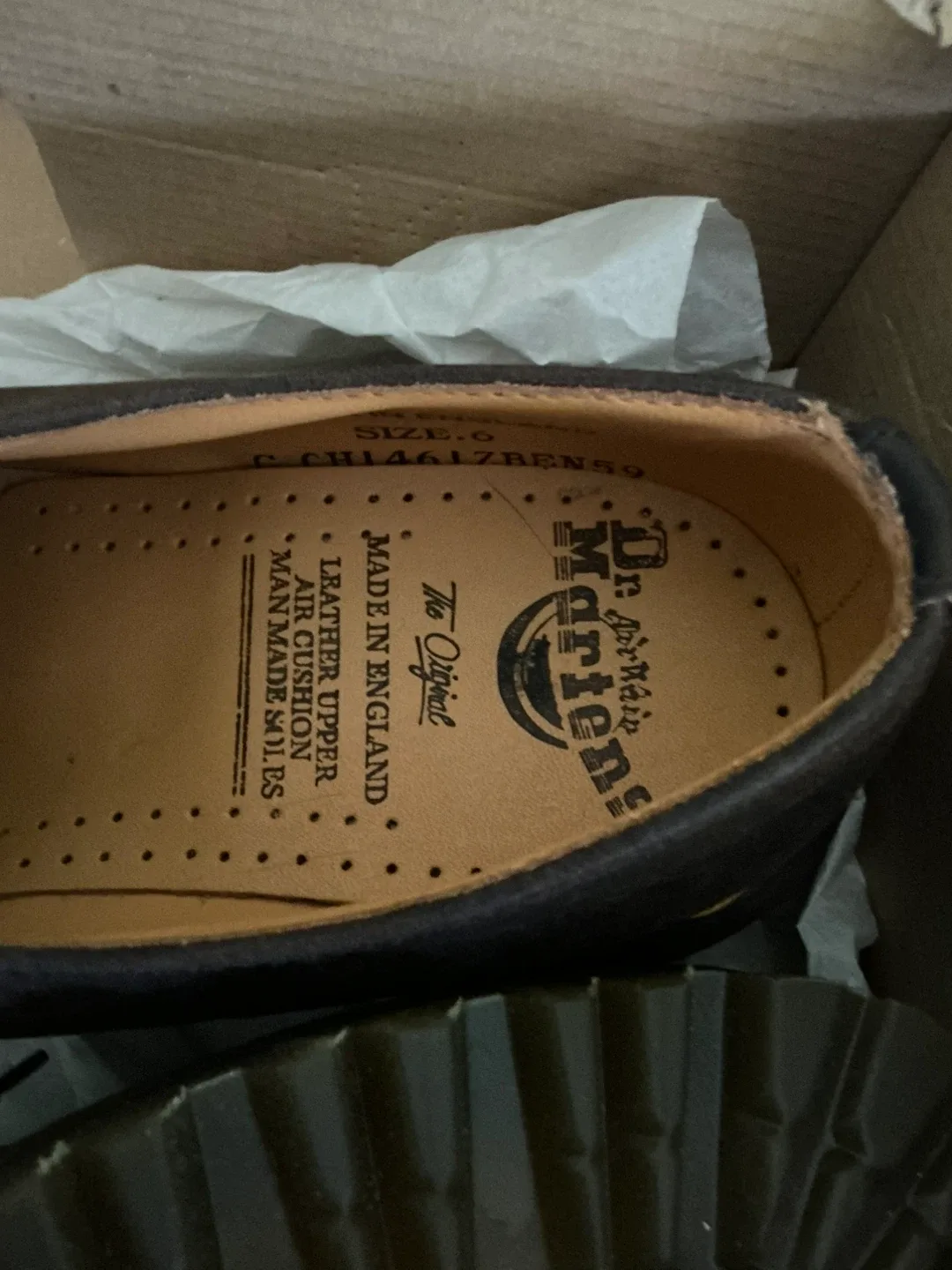Dr. Martens 1461 Brown Leather Shoes image indicator(6)