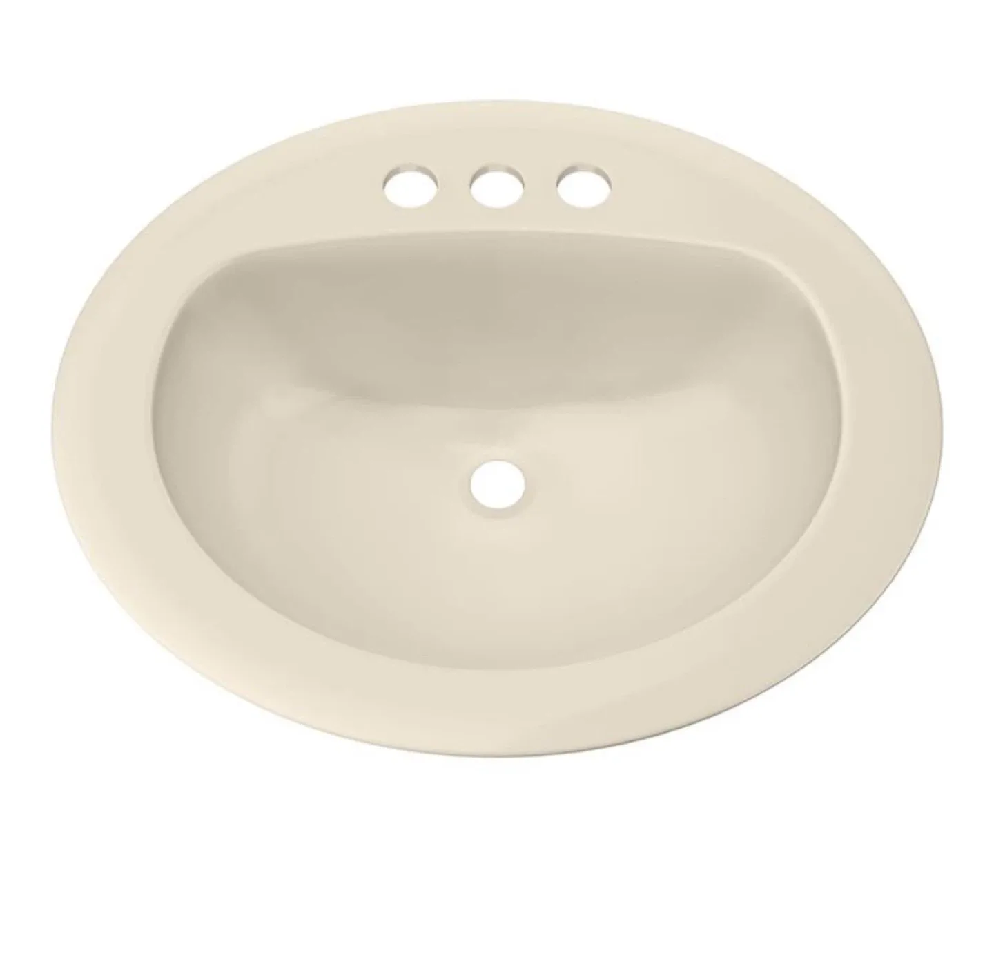 Oval Vitreous China Drop in Bathroom Sink thumbnail