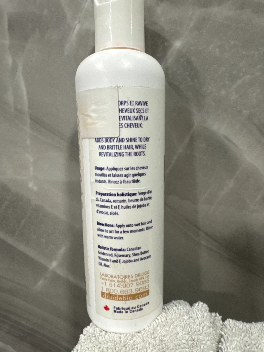 Druide Revitalisant Conditioner - Dry/Chemically Treated Hair image indicator(3)