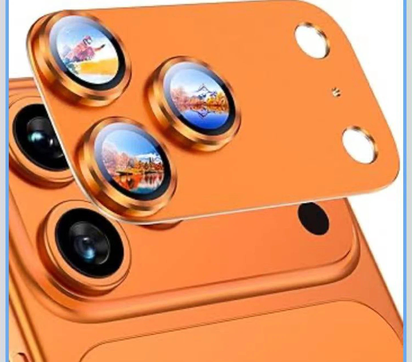 iPhone 17 pro Camera Lens Protector - Orange